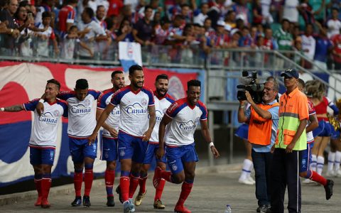 Imagem do post Bahia goleia e faz a festa da torcida na Fonte Nova