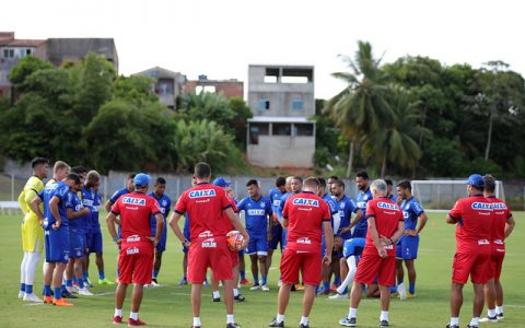 Imagem do post Jogadores do Bahia intensificam treinos