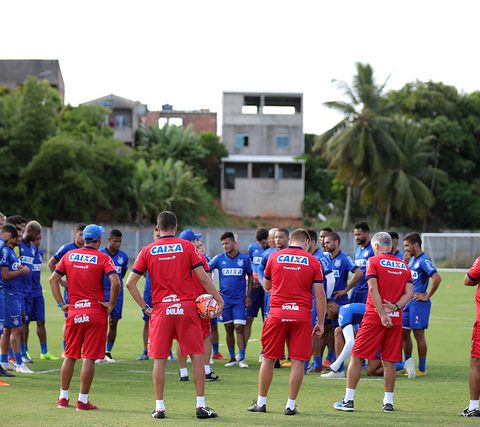Imagem do post Jogadores do Bahia intensificam treinos