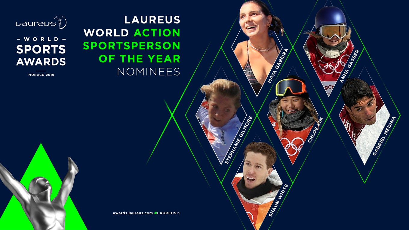 Gabriel Medina e Maya Gabeira são indicados ao Prêmio Laureus 2019
