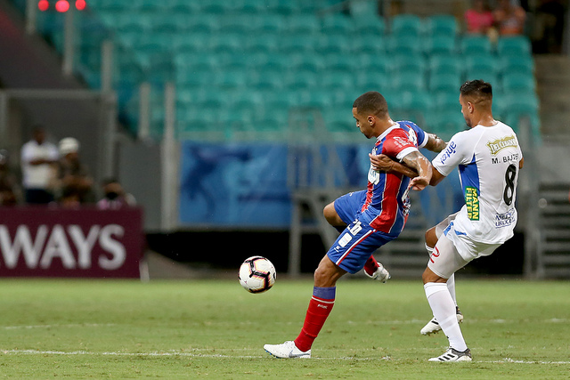 Bahia perde para Liverpool-URU em plena Fonte Nova