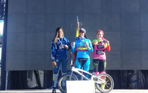 Imagem do post Em busca do índice olímpico, Paola Reis, disputa provas de BMX na Europa
