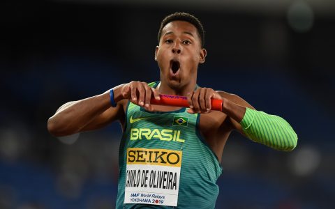 Imagem do post Brasil vence EUA e leva o ouro no mundial do revezamento 4x100m