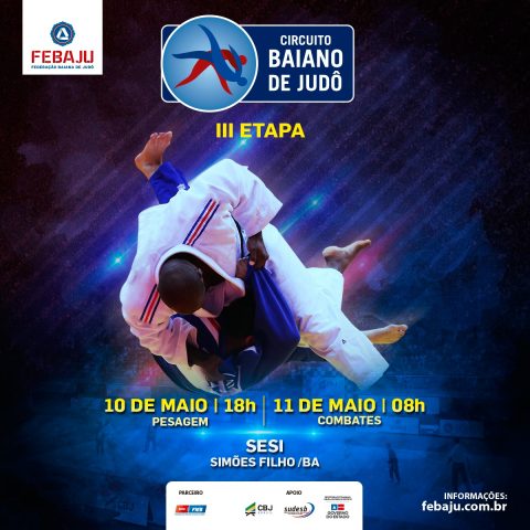 Imagem do post 3ª Etapa do Circuito Baiano de Judô chega a Simões Filho