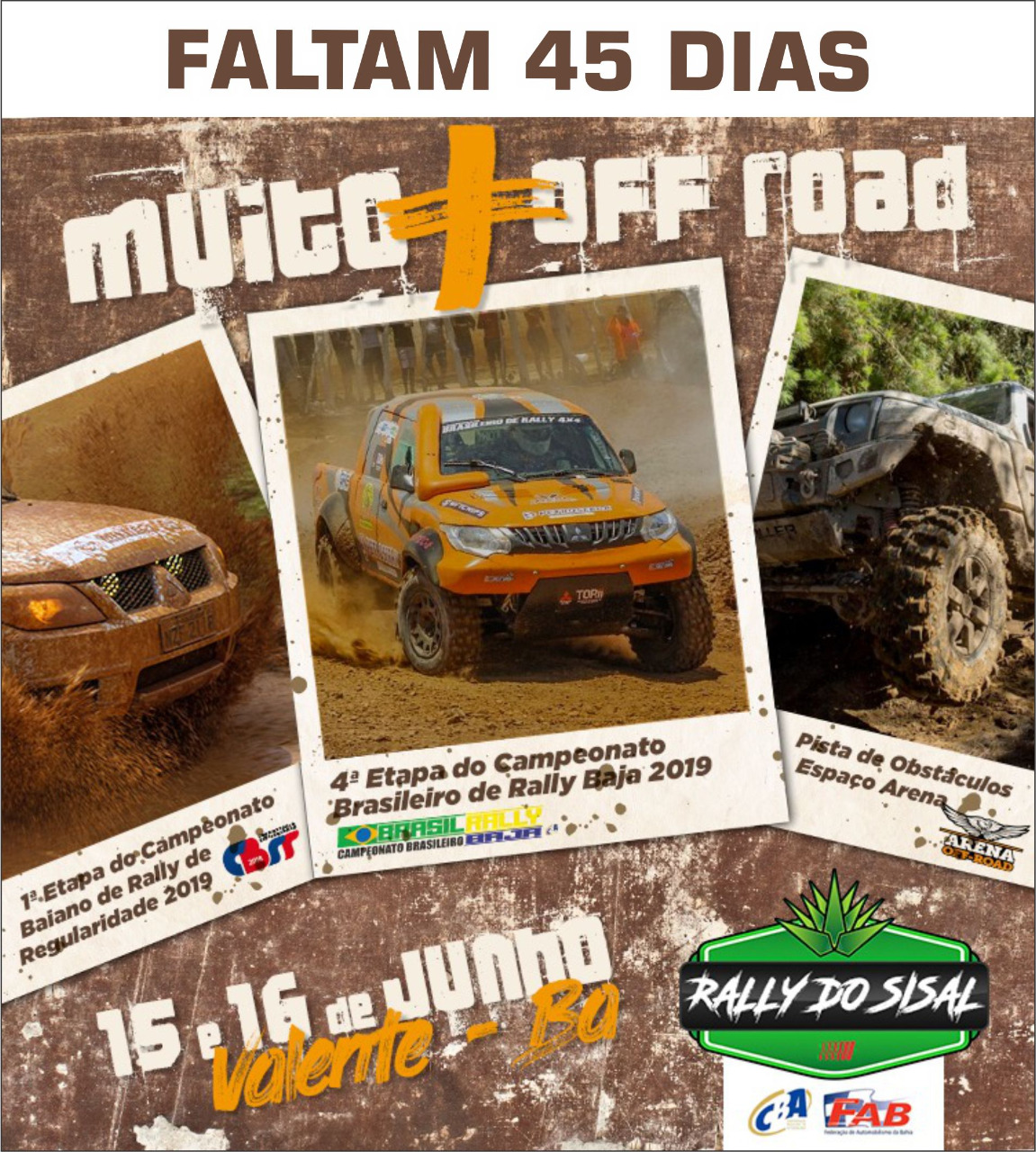 Rally do Sisal terá sorteios para quem participar