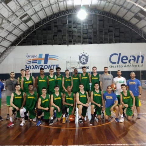 Imagem do post Seleção Brasileira Sub-16 Masculina de basquete se prepara para disputa da Copa América em Belém-PA