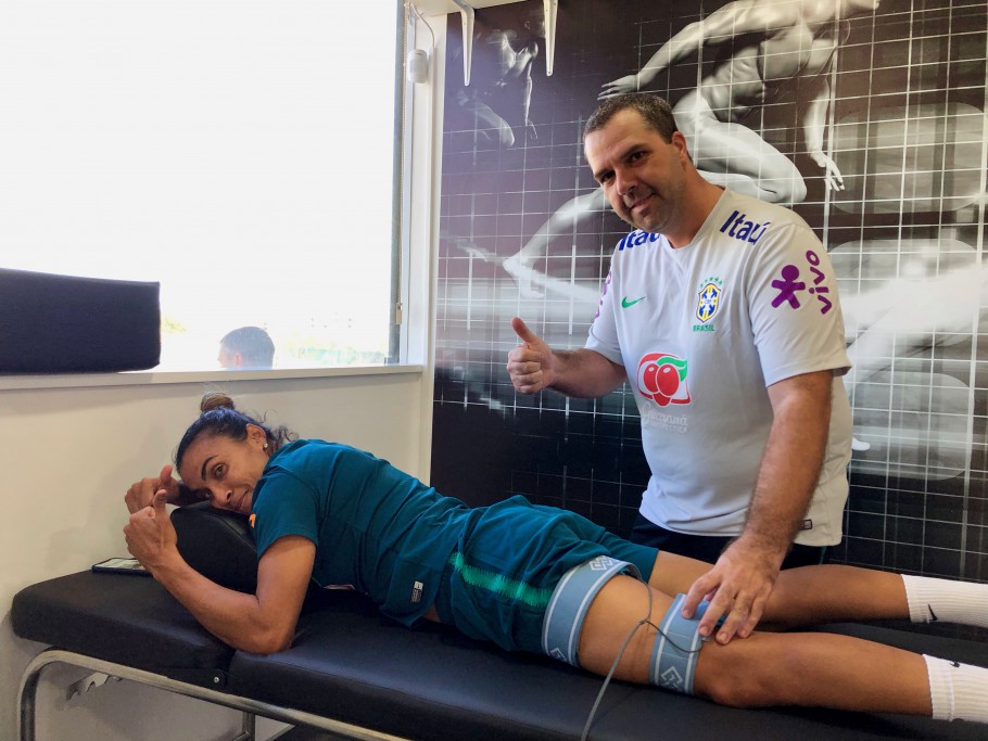 Seleção Feminina faz treino físico e tático em Portimão