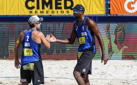 Imagem do post Vôlei de praia: Brasil avança com três duplas para a fase eliminatória