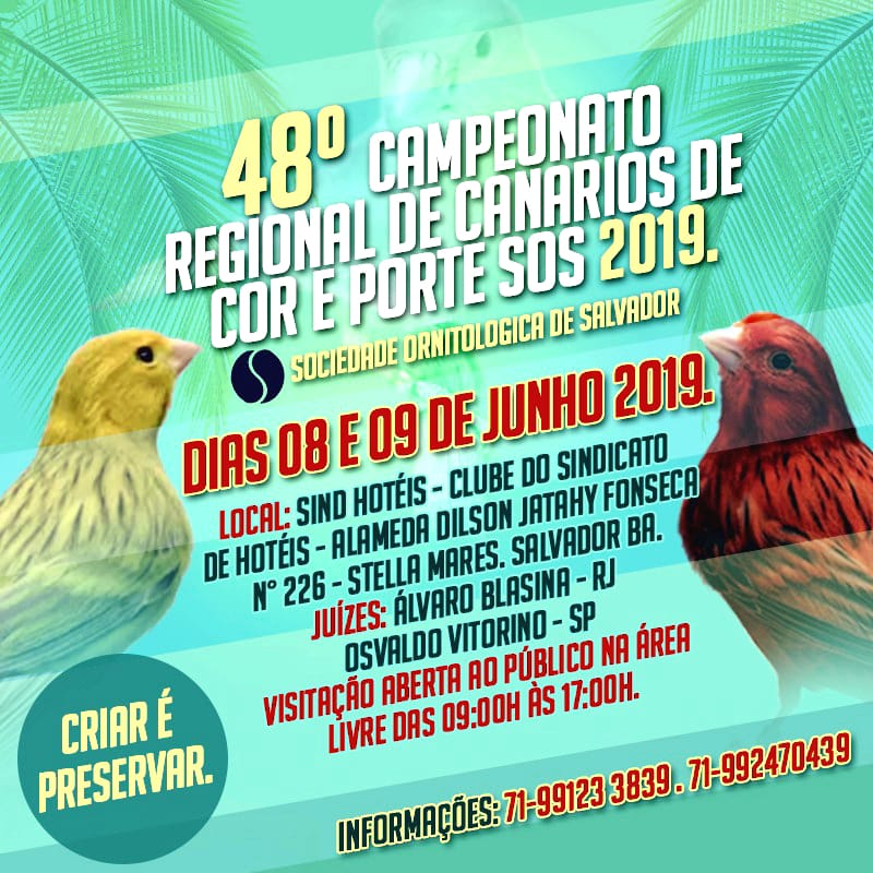 48° Exposição de Canários de Cor e Porte