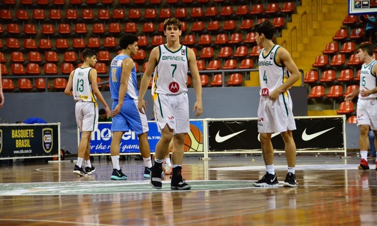 Brasil enfrentará a República Dominicana nas quartas de final da Copa América Sub-16 de basquete