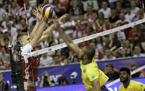 Imagem do post Vôlei masculino: Brasil bate a Polônia em Katowice