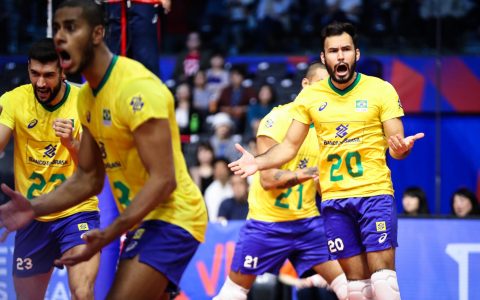 Imagem do post Vôlei masculino: Brasil vence o Irã e segue invicto