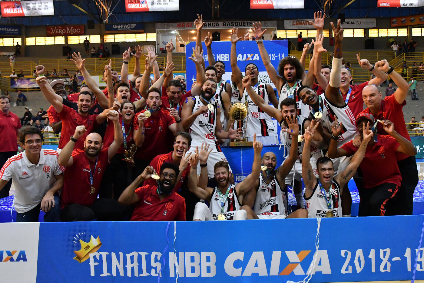 Hexacampeão! Flamengo vence temporada 2018/2019 da NBB