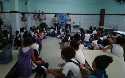 Imagem do post Escolas de Salvador vêm sendo visitadas pela Associação Baiana de Bicicross