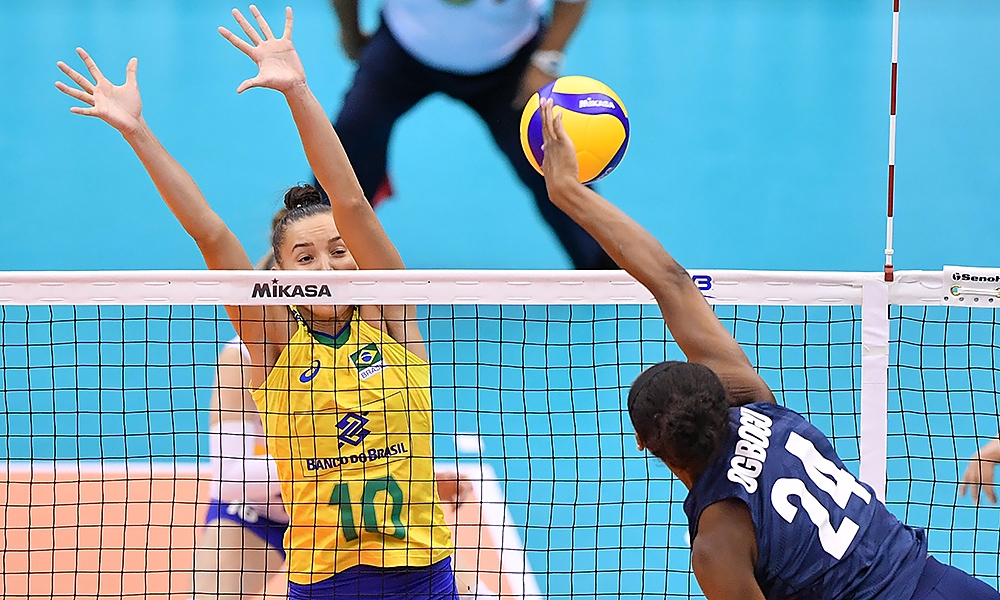 Brasil perde para os Estados Unidos na Copa do Mundo de Vôlei
