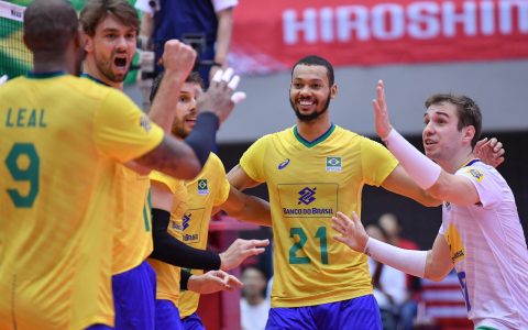 Imagem do post Imbatível: Brasil vence Estados Unidos na Copa do Mundo de Vôlei
