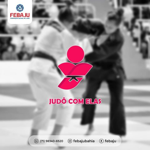 Imagem do post Febaju lança campanha “Judô com Elas”