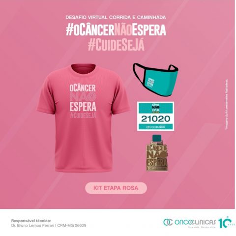 Imagem do post Corrida virtual para incentivar prevenção de câncer de mama