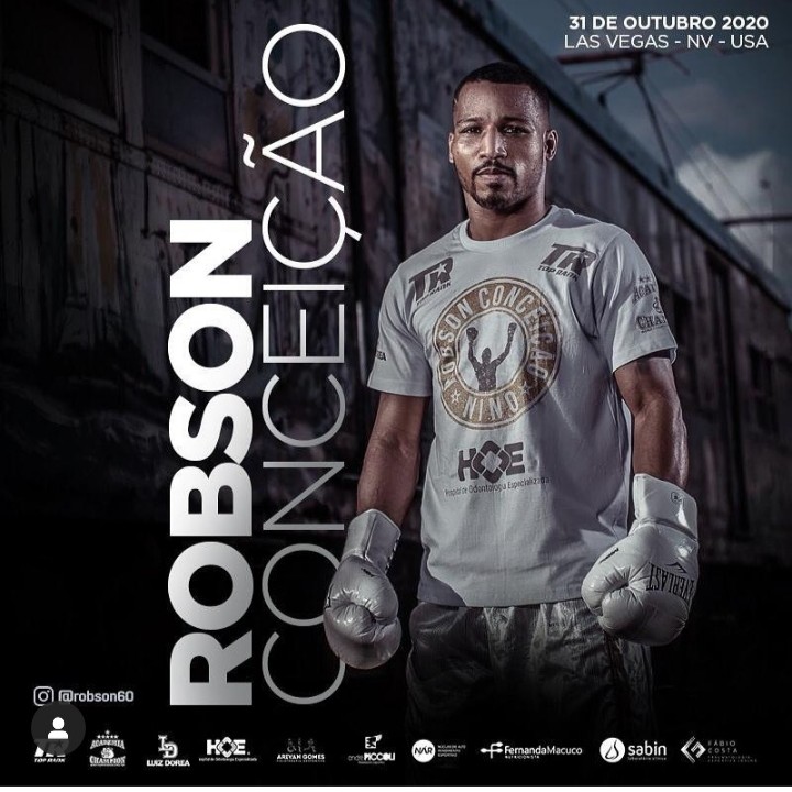Robson Conceição confirma próxima luta