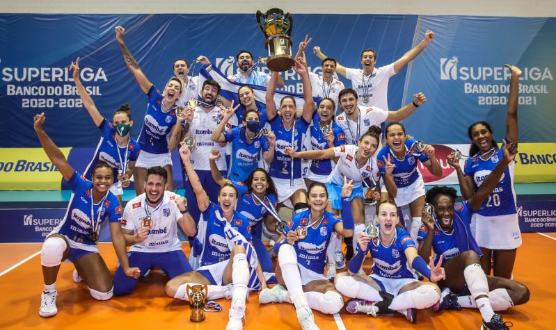 Itambé/Minas vence Dentil/Praia Clube e fica com o título