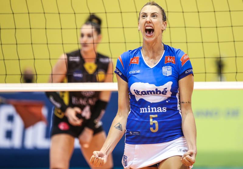 Itambé/Minas vence Dentil/Praia Clube no segundo jogo do playoff