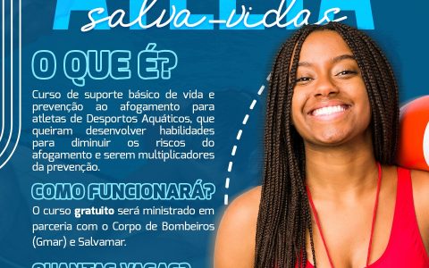 Imagem do post Para prevenir afogamentos FBDA lança programa “Atleta Salva-Vidas”