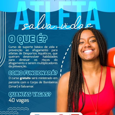 Imagem do post Para prevenir afogamentos FBDA lança programa “Atleta Salva-Vidas”