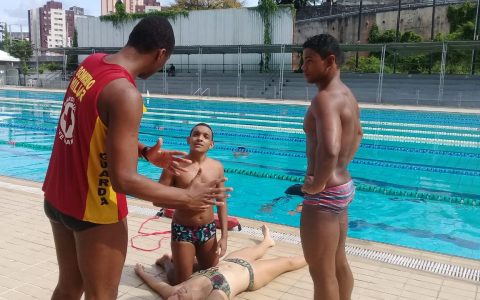Imagem do post Primeira edição do Programa Atleta Salva-vidas foi realizada no sábado