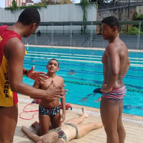 Imagem do post Primeira edição do Programa Atleta Salva-vidas foi realizada no sábado