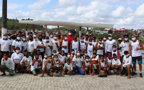 Imagem do post Alunos de projeto Remando no Litoral Sul são convocados para Sul-Americano de Canoagem