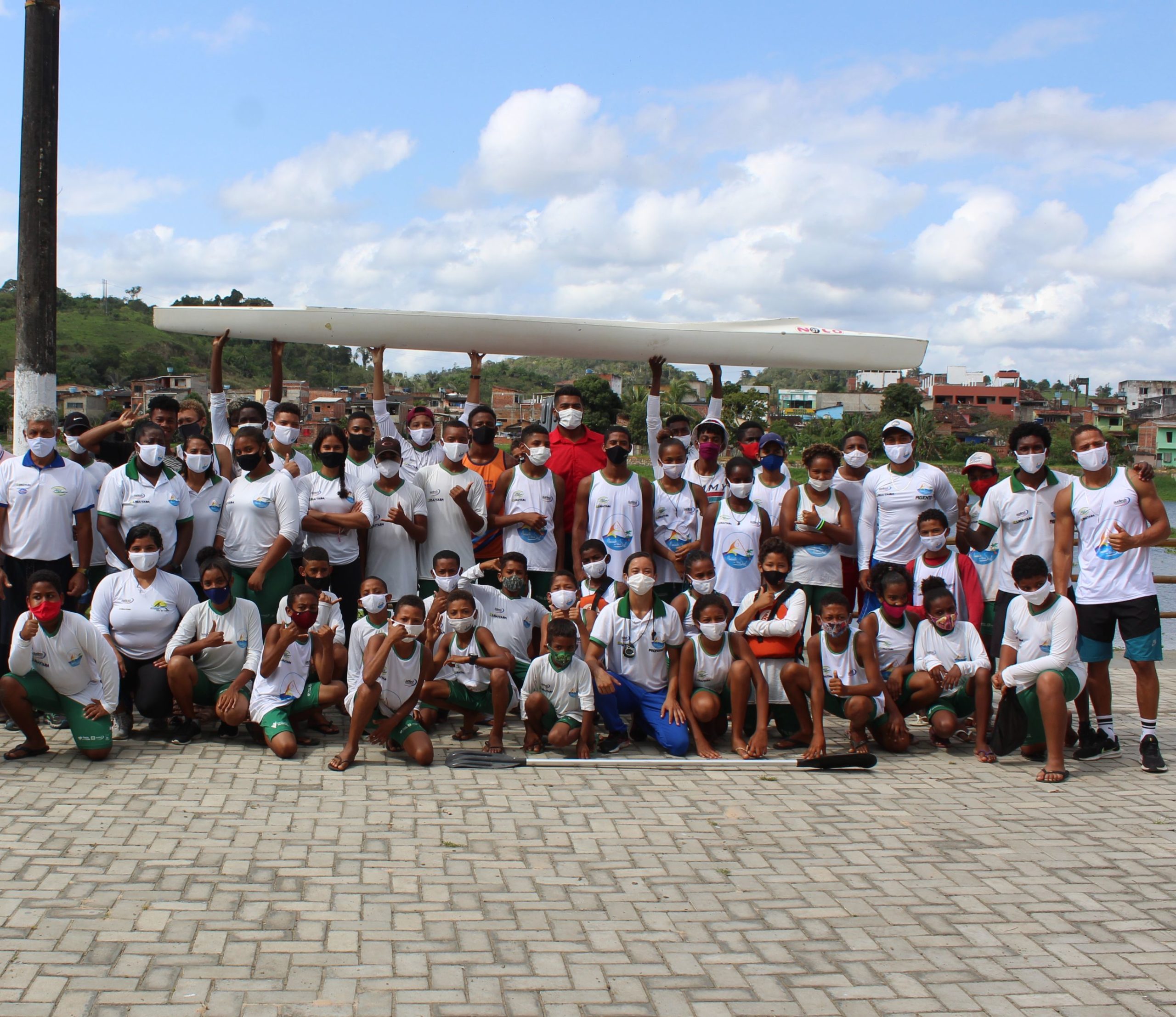 Alunos de projeto Remando no Litoral Sul são convocados para Sul-Americano de Canoagem