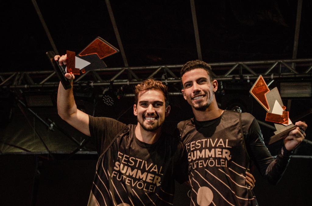 João Barreto e Vitor Carneiro são campeões do 2º Festival Summer Futevôlei