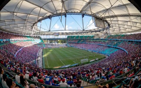 Imagem do post Partida entre Bahia e Vasco pode trazer novo recorde de público na Fonte Nova