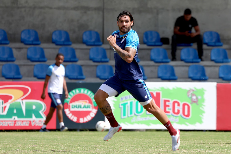 Bahia finaliza mais um dia de treinamento; Patrick e Marco Antônio seguem na transição