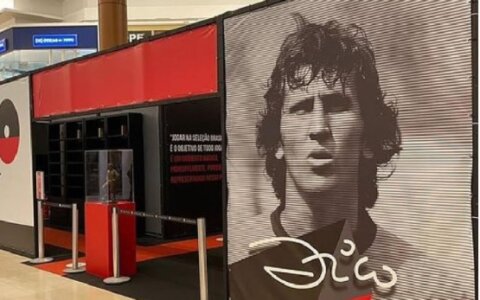 Imagem do post Exposição inédita na Bahia sobre Zico abre nesta segunda-feira (1º); confira