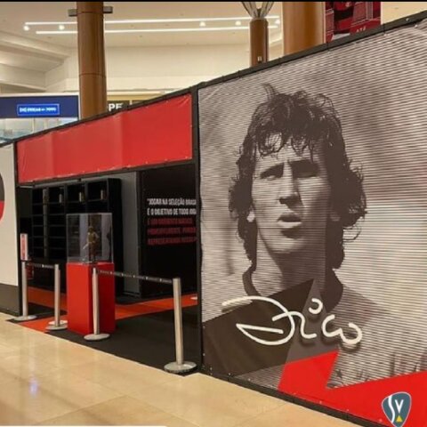 Imagem do post Exposição inédita na Bahia sobre Zico abre nesta segunda-feira (1º); confira