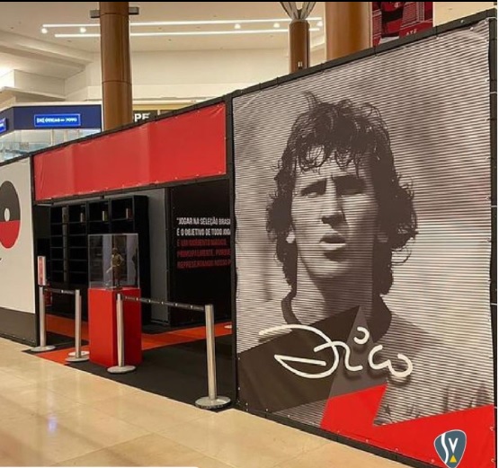 Exposição inédita na Bahia sobre Zico abre nesta segunda-feira (1º); confira