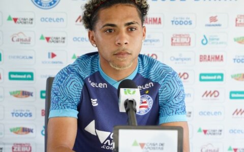 Imagem do post “Sempre dou meu máximo dentro de campo”, diz Jacaré  ao falar da vontade de ser titular no Bahia