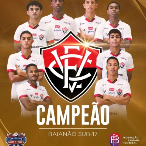 Imagem do post Vitória vence o Jacuipense e é campeão baiano sub-17 de 2022