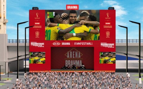 Imagem do post Brahma traz para o Brasil as Fifa Fan Festivals oficiais da Copa do Mundo com a transmissão dos jogos e outras atrações