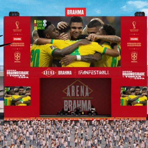Imagem do post Brahma traz para o Brasil as Fifa Fan Festivals oficiais da Copa do Mundo com a transmissão dos jogos e outras atrações