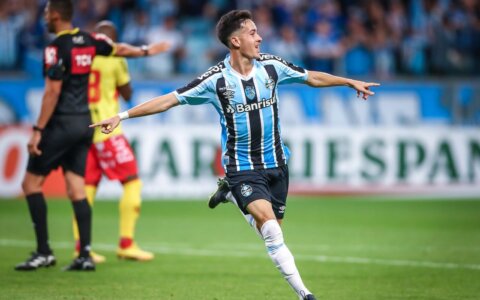 Imagem do post Grêmio encerra Série B com vitória sobre o Brusque