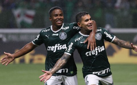Imagem do post Palmeiras celebra título Brasileiro com goleada sobre o Fortaleza
