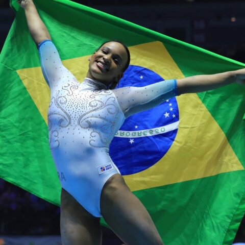 Imagem do post Rebeca Andrade conquista o ouro no individual geral