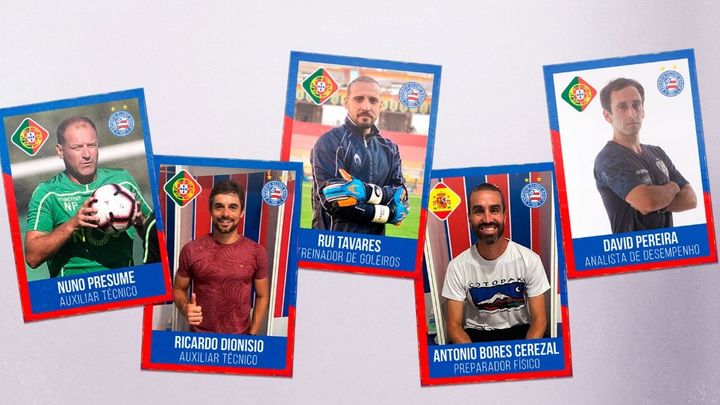 Cinco profissionais chegam com Renato Paiva para comissão técnica do Bahia