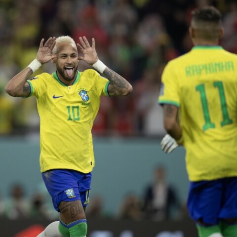 Imagem do post Neymar marca sétimo gol em terceira Copa do Mundo pela Seleção Brasileira
