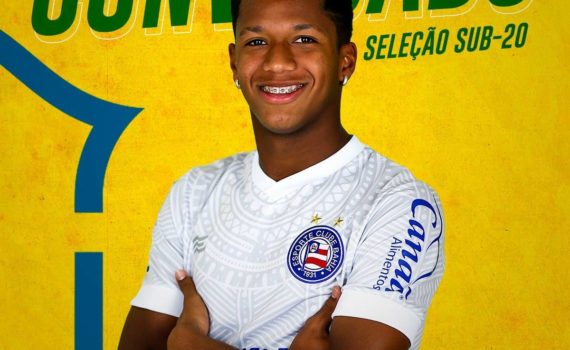 André é convocado para defender o Brasil sub-20