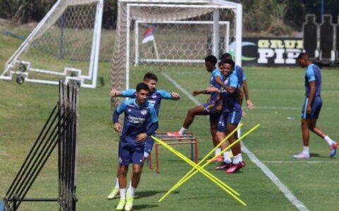Imagem do post Paiva faz último treino antes de encarar o Atlético-BA
