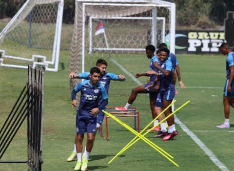 Imagem do post Paiva faz último treino antes de encarar o Atlético-BA