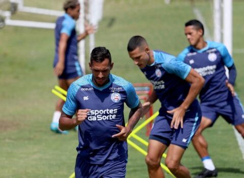 Imagem do post Elenco faz treino visando o duelo contra o Sport